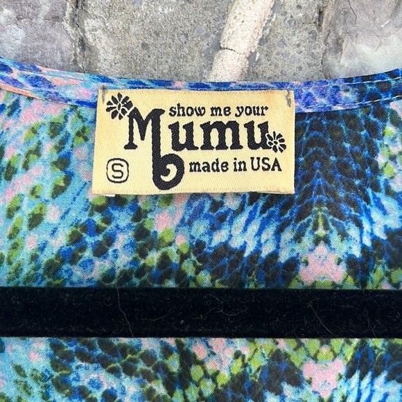 Show Me Your Mumu snakeskin tunic blouse - Picture 3 of 3